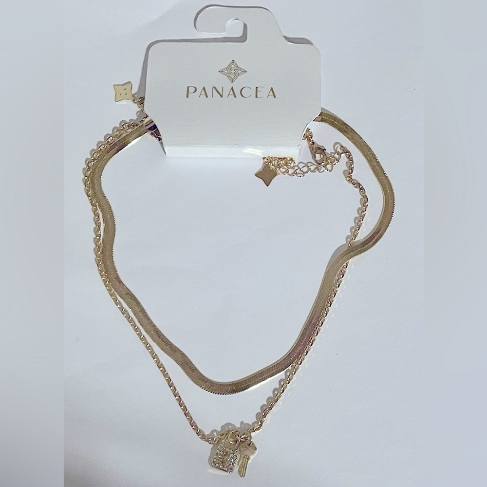 Lock and Key pendant necklace
